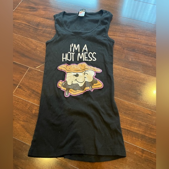 ⭐️EUC - Lot of 4 - Em & Alfie Pajama Tank Tops Juniors Size Large - Picture 4 of 10